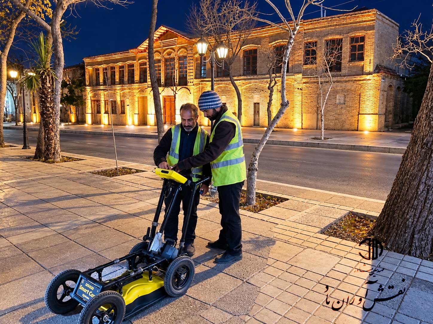 اسکن تاسیسات زیرزمینی